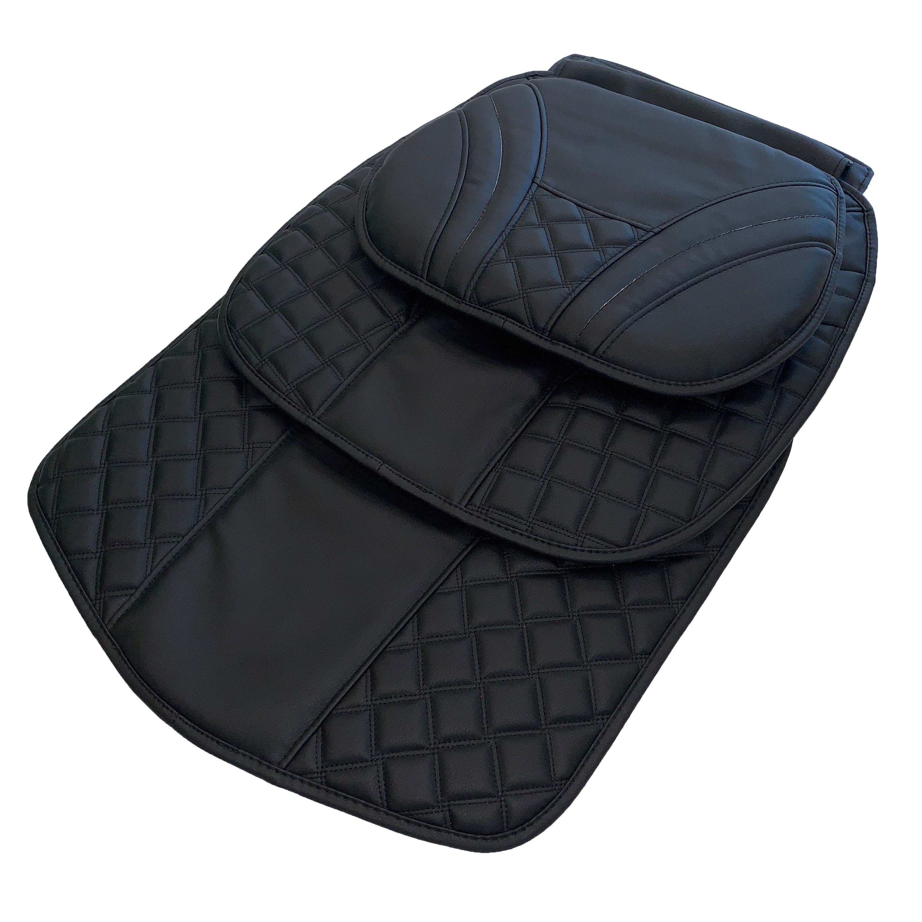 Coussin d'intensité pour fauteuil de massage NAIPO A350, coussin de siège à 3 couches pour régler l'intensité, noir